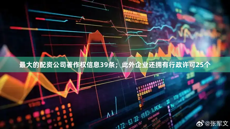 最大的配资公司著作权信息39条；此外企业还拥有行政许可25个